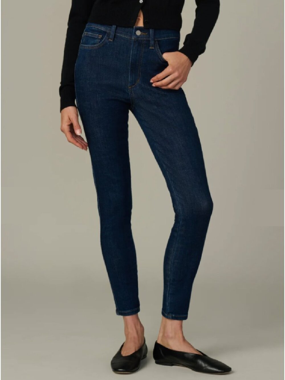 Joe's Jeans The Charlie High Rise Skinny Ankle Jean - High-Stretch - Size 27